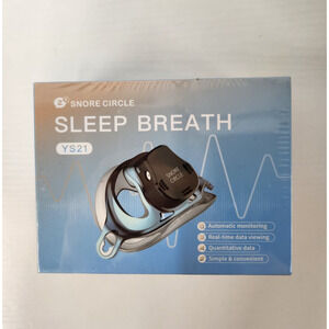 Sealed NIB Snore Circle Sleep Breathing Monitor, Model YS21.  Medical Grade
